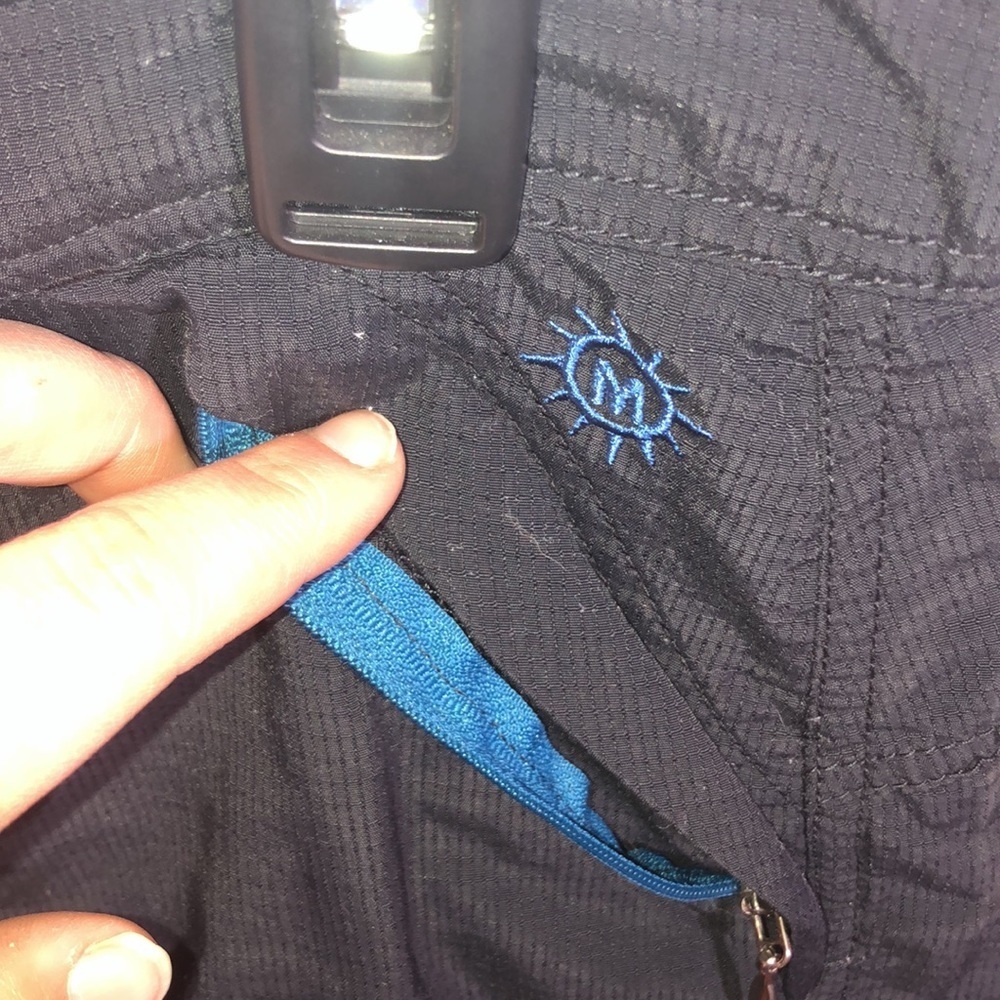 Magellan sportswear size 8 black and blue outdoors tactical pants travel outdoor - Picture 4 of 6